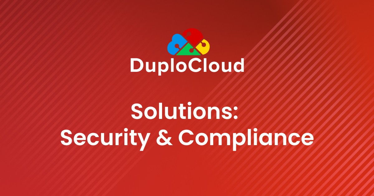 Cloud Security & Compliance | DevSecOps Made Simple